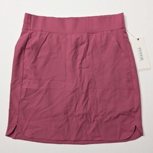 RBX Active Womens Prime Everything 19" Pink Skort with Pockets Size S